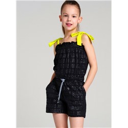 Полукомбинезон трикотажный для девочек