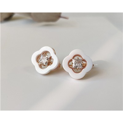 Серьги с керамикой