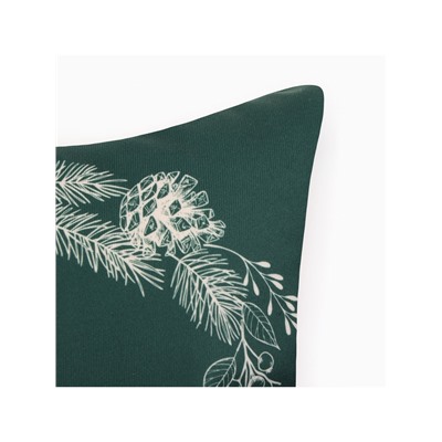 Набор декоративных новогодних наволочек «Этель. Загадай желание» 40×40 см, 4 штуки, велюр