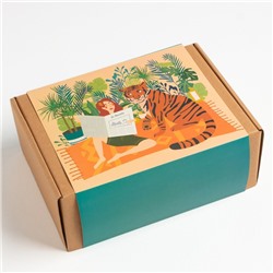 Набор подарочный «Этель» Friends, полотенце 50×90 см, 30×60 см, мочалка, расчёска