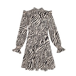 Платье мини женское c крылышками MIST, размер 48, бежевое