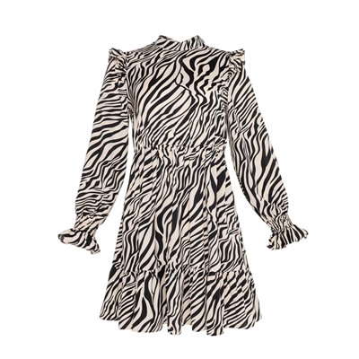 Платье мини женское c крылышками MIST, размер 48, бежевое