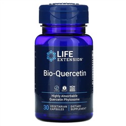 Life Extension, биокверцитин, 30 вегетарианских капсул