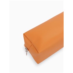 Косметичка женская ONE COLOR, на молнии, экокожа, бежевая