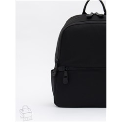 Рюкзак женский кожаный 898-171PE black Polina&Eiterou