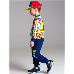 Комплект трикотажный для мальчиков: толстовка, брюки