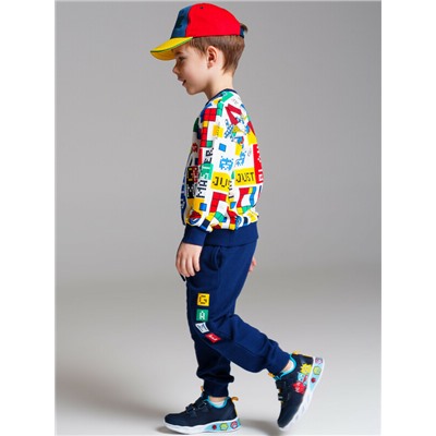 Комплект трикотажный для мальчиков: толстовка, брюки