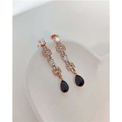 Серьги с кристаллами Swarovski