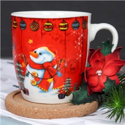 Кружка новогодняя 250 мл / X614 /уп 96/