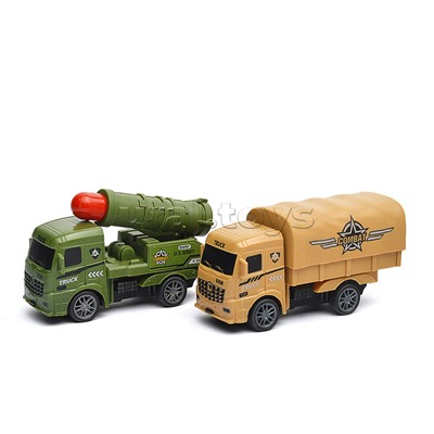 Набор машин "Военный город" в коробке