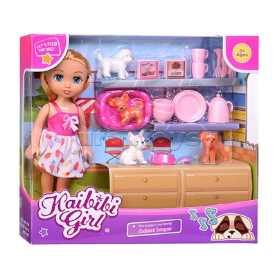 Кукла  "Даша" с аксессуарами, в коробке