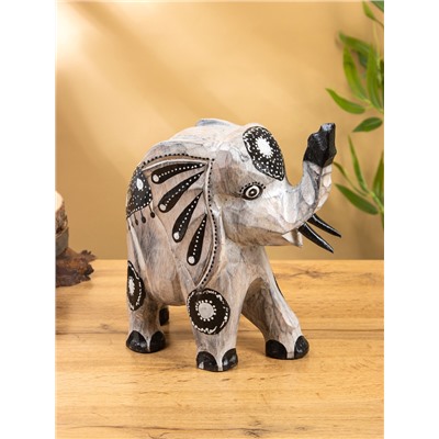 Сувенир «Слон», 26×10×24 см, дерево албезия