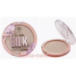 Triumph I*m Trend Бархатистая космпактная пудра Silk Touch тон 04 темно-бежевый СТР 27