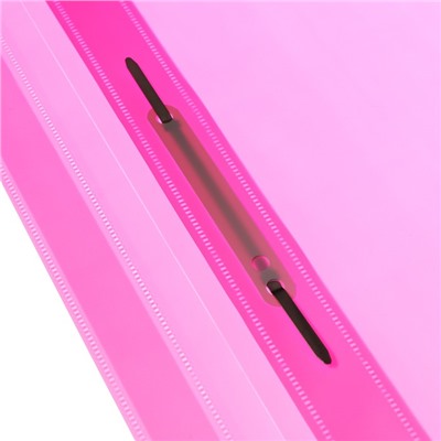 Набор папок-скоросшивателей А4, Calligrata Neon, 160 мкм, 8 штук, МИКС, прозрачный верх