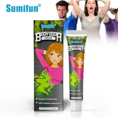 Крем-дезодорант от запаха пота охлаждающий Sumifun Body Odor Cream, 20 гр.