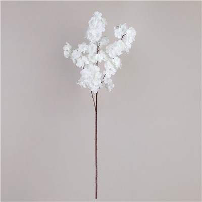 Цветок искусственный Сакура 97 см / WGF-01 /уп 10/500/белый