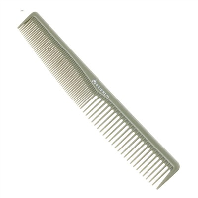 Dewal Расчёска рабочая комбинированная / Эконом OLIVE CO-6050OLIVE, 18 см 22089