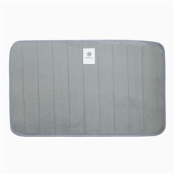 Коврик для ванной «Этель» Basic, 50×80 см, серый