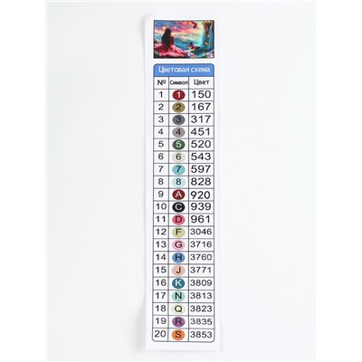 Алмазная мозаика с полным заполнением на холсте с подрамником «Водопады», 30×40 см