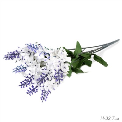 Цветок искусственный Лаванда 33 см / SY847 /уп 2/300/1200/