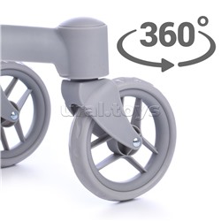 Коляска для кукол, металлическая, 2в1, в коробке