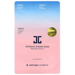 Jayjun Cosmetic, трехфазная увлажняющая маска, 1 набор