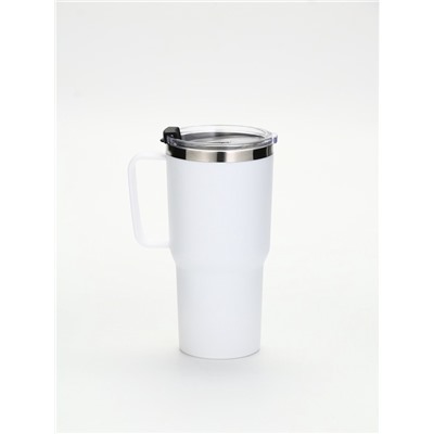 Термокружка «Стань бодрее», 500 мл, белая