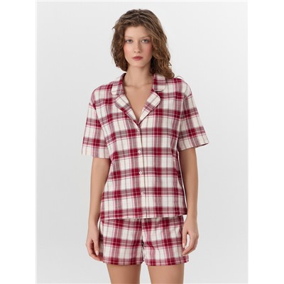 КОМПЛЕКТ ЖЕНСКИЙ (РУБАШКА, ШОРТЫ) 592553