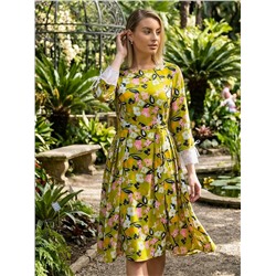 Платье Яна (зеленое) П15634-33М