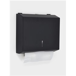 Диспенсер для бумажных полотенец в листах Stölz, 28.5×26.5×10 см, нержавеющая сталь, чёрный