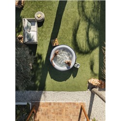 Спа - бассейн Miami EnergySense AirJet 4 Dark Blue, 180×66 см, фильтр-насос, тент, дозатор для химии, аэромассаж, круглый, 6001C Bestway