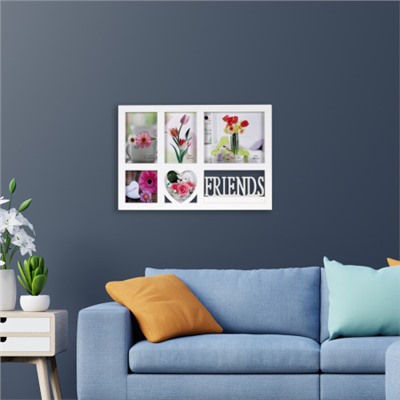 Фоторамка коллаж Друзья 40х27 см / M1623FA /уп 36/ 5 фото