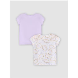 ФУТБОЛКА ДЛЯ ДЕВОЧЕК 2ШТ. 117892-2