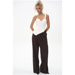 Брюки Шарлиз (шоколадный)