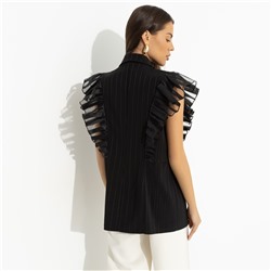 Жилет прямого кроя, Это восторг (black)