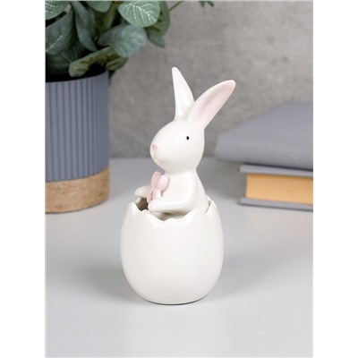 Фигурка Кролик 14 см / YZ019368 /уп 48/фарфор