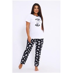 Пижама женская 24287 (Темно-синий)