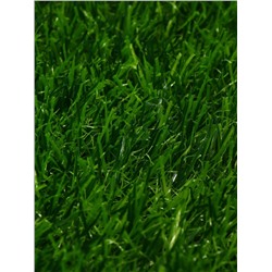 Газон искусственный, ворс 30 мм, 2×5 м, трёхцветный, тёмно-зелёный, Greengo