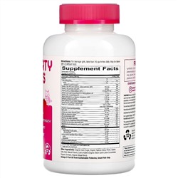 SmartyPants, Teen Girl Formula, Lemon Lime, Mixed Berry, and Orange, 120 Gummies