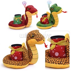 Мягкая игрушка "Змея с копилкой", русская песенка