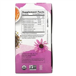Numi Tea, Organic, Immune Boost, Caffeine Free, 16 Non-GMO Tea Bags, 1.13 oz (32 g)