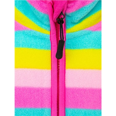 Толстовка из флиса на молнии для девочки