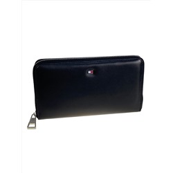 Клатч мужской из натуральной кожи, цвет черный