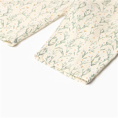 Комбинезон для девочки MINAKU «Ромашки», рост 68-74 см