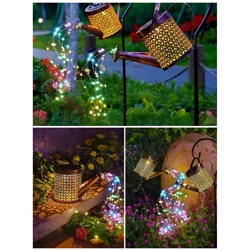 Светильник уличный цветной на солнечных батареях "Лейка"