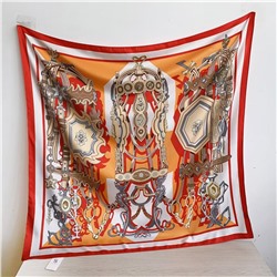 Платок на голову и шею весенний, мультицвет