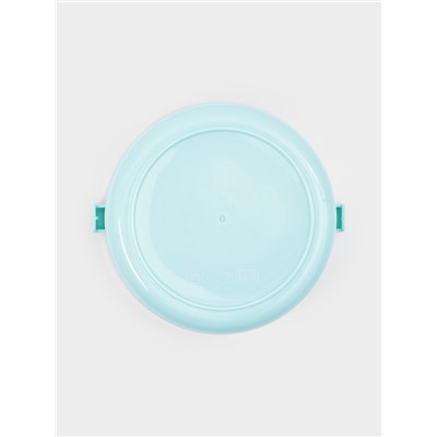 Ланч бокс TAKE IT EASY «Милави», 1.1 л, ёмкость 500 мл, 2 уровня,, сохраняет тепло 2 ч, нержавеющая сталь, белый, голубой