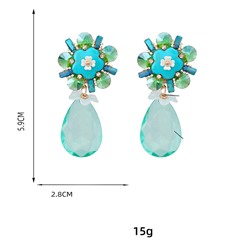 Акц -12% Серьги длинные на гвоздиках арт. 13 1008 (id 265532)