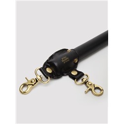 Черная распорка для ног Bound to You Faux Leather Spreader Bar - 50,8 см.