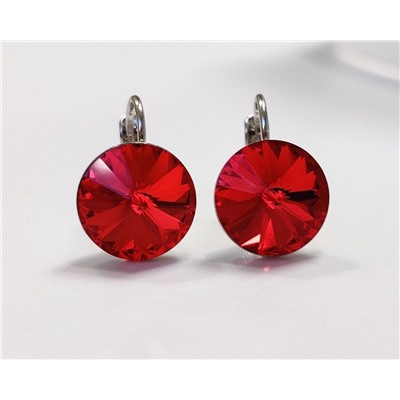Серьги с кристаллами Swarovski